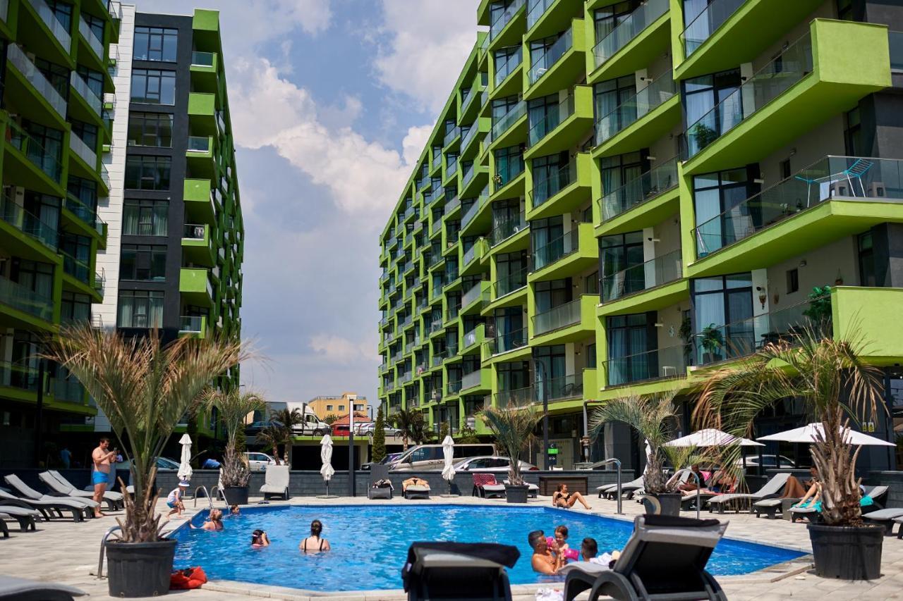Sunfest Aparthotel Pool & Spa Mamaia Nord Năvodari Eksteriør bilde