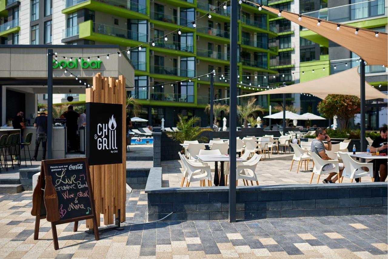 Sunfest Aparthotel Pool & Spa Mamaia Nord Năvodari Eksteriør bilde